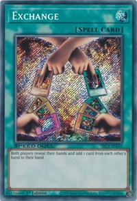 Exchange (Secret Rare) #SBC1-ENI16