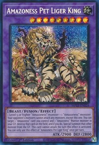 Amazoness Pet Liger King #MP23-EN224
