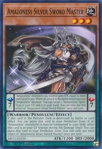 Amazoness Silver Sword Master #MP23-EN220