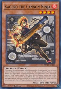 Kagero the Cannon Ninja #MP23-EN169