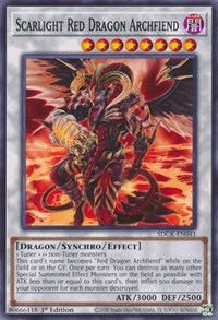 Scarlight Red Dragon Archfiend #SDCK-EN041