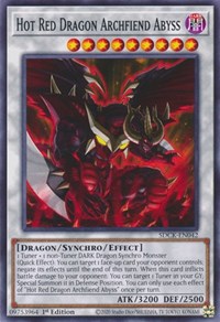 Hot Red Dragon Archfiend Abyss #SDCK-EN042