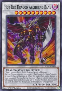 Hot Red Dragon Archfiend Bane #SDCK-EN043