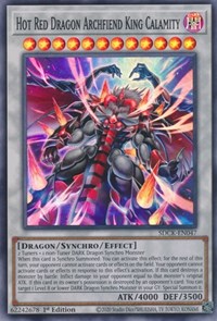 Hot Red Dragon Archfiend King Calamity #SDCK-EN047