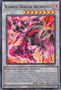 Scarred Dragon Archfiend #SDCK-EN049
