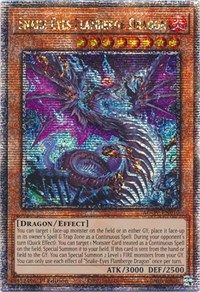 Snake-Eyes Flamberge Dragon (Quarter Century Secret Rare) #AGOV-EN010