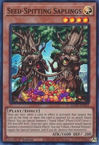 Seed-Spitting Saplings #AGOV-EN022