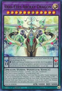 Odd-Eyes Arcray Dragon #AGOV-EN030
