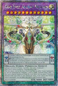 Odd-Eyes Arcray Dragon (Quarter Century Secret Rare) #AGOV-EN030