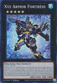 Xyz Armor Fortress #AGOV-EN040