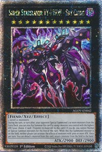 Super Starslayer TY-PHON - Sky Crisis (Quarter Century Secret Rare) #AGOV-EN042