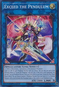 Exceed the Pendulum #AGOV-EN045