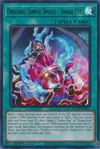 Original Sinful Spoils - Snake-Eye #AGOV-EN057