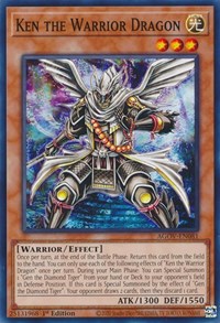 Ken the Warrior Dragon #AGOV-EN081