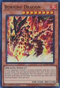 Burning Dragon #AGOV-EN094