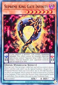 Supreme King Gate Infinity #OP23-EN017