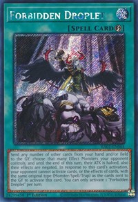 Forbidden Droplet (Platinum Secret Rare) #RA01-EN064