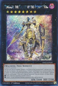 Dingirsu, the Orcust of the Evening Star (Platinum Secret Rare) #RA01-EN040
