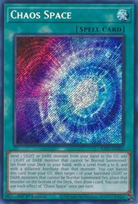 Chaos Space (Secret Rare) #RA01-EN065