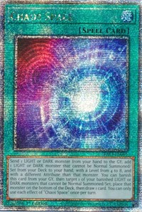 Chaos Space (Quarter Century Secret Rare) #RA01-EN065