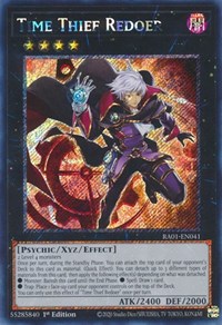 Time Thief Redoer (Platinum Secret Rare) #RA01-EN041