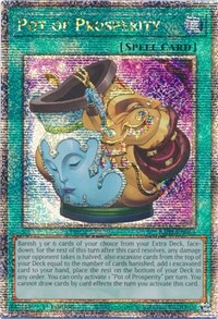 Pot of Prosperity (Quarter Century Secret Rare) #RA01-EN066