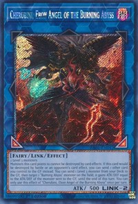Cherubini, Ebon Angel of the Burning Abyss (Platinum Secret Rare) #RA01-EN042