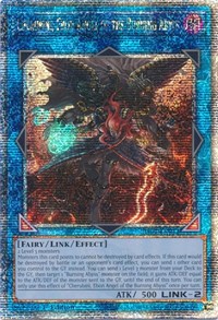 Cherubini, Ebon Angel of the Burning Abyss (Quarter Century Secret Rare) #RA01-EN042