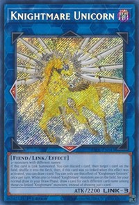 Knightmare Unicorn (Secret Rare) #RA01-EN043