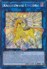 Knightmare Unicorn (Platinum Secret Rare) #RA01-EN043