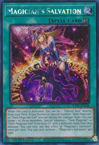 Magician's Salvation (Platinum Secret Rare) #RA01-EN068