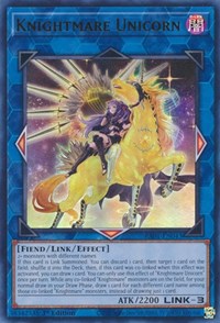 Knightmare Unicorn (Alternate Art) (UR) #RA01-EN043