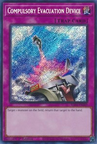 Compulsory Evacuation Device (Secret Rare) #RA01-EN069