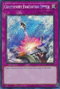 Compulsory Evacuation Device (Platinum Secret Rare) #RA01-EN069
