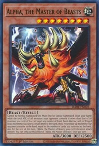 Alpha, the Master of Beasts (UR) #RA01-EN022