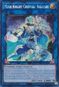 Mekk-Knight Crusadia Avramax (Platinum Secret Rare) #RA01-EN044