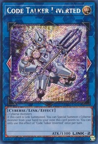 Code Talker Inverted (Platinum Secret Rare) #RA01-EN045