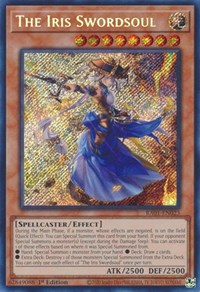 The Iris Swordsoul (Secret Rare) #RA01-EN023