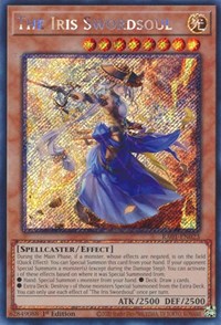 The Iris Swordsoul (Platinum Secret Rare) #RA01-EN023