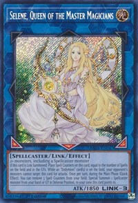 Selene, Queen of the Master Magicians (Secret Rare) #RA01-EN047