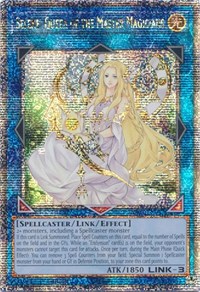 Selene, Queen of the Master Magicians (Quarter Century Secret Rare) #RA01-EN047