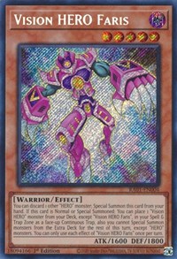 Vision HERO Faris (Secret Rare) #RA01-EN004