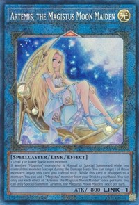 Artemis, the Magistus Moon Maiden (PCR) #RA01-EN049