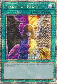 Change of Heart (Quarter Century Secret Rare) #RA01-EN050