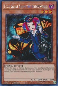 Tour Guide From the Underworld (Platinum Secret Rare) #RA01-EN005
