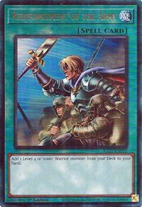 Reinforcement of the Army (PUR) #RA01-EN051