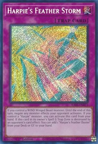 Harpie's Feather Storm (Secret Rare) #RA01-EN073