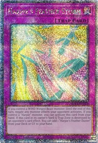 Harpie's Feather Storm (Quarter Century Secret Rare) #RA01-EN073