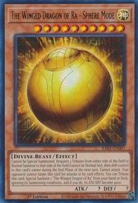 The Winged Dragon of Ra - Sphere Mode (UR) #RA01-EN007