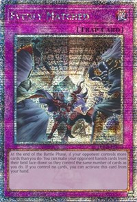 Evenly Matched (Quarter Century Secret Rare) #RA01-EN074